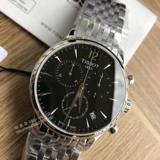 Tissot全原天梭石英男士腕表 T106系列V8男表  gjs2083